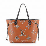 Louis Vuitton Neverfull MM Monogram Jungle Tote Bag Noir - Vintage