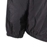 Prada, Black, Men's Re-Nylon Half-Zip Pullover Jacket, Recycled Polyamide, Black