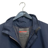 Prada Sport, Navy, Size 54, GORE-TEX Zip-Up Jacket, Polyester, 54, Navy