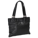Chrome Hearts, Black/Silver, Cross Patch Label Leather Tote Bag, Leather, Black/Silver