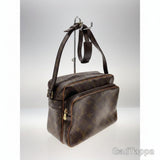 LOUIS VUITTON Shoulder bag / Leather / Brown / All-over pattern / Nile - Pre-Owned