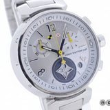 LOUIS VUITTON Tambour Chronograph Lovely Cup MM Blanche Q132C3 Women's Watch