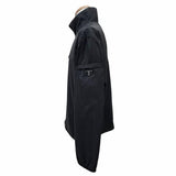 Prada, Black, Size 56, K-WAY SEMIFODERATO Triangle Logo Blouson Jacket, Nylon, 56, Black
