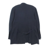 Chanel, Navy, Women's Vintage Shawl Collar Tailored Jacket, Navy