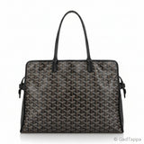 Excellent condition GOYARD Ardi PM black/brown PVC/leather tote bag/shoulder bag for women 601585 - Pre-Owned