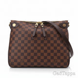 Louis Vuitton Damier Duomo Shoulder Bag, Ebene Brown, N41425, Gold Hardware, 90326304 - Pre-owned