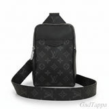 LOUIS VUITTON M30741 Outdoor Taigarama Monogram Eclipse Black Shoulder Sling Body Bag Leather -  Pre-woned