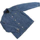 Prada, Light Blue/Black, Size XS, Oversized Padded Denim Jacket, Cotton Denim, XS, Light Blue/Black