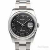 Rolex Datejust Oyster Perpetual Watch, Stainless Steel, 116200 Z-serial - Pre-Owned