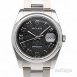 Rolex Datejust Oyster Perpetual Watch, Stainless Steel, 116200 Z-serial - Pre-Owned