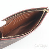 Louis Vuitton Monogram Chain Clutch Bag M55646 Leather Handbag Second Pouch Women's WBM EE30-8 - Pre-Owned