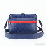 Louis Vuitton Monogram Messenger PM Pacific Canvas M43829 Leather Shoulder Bag Crossbody Men's WIM EE6-2 - Pre-owned