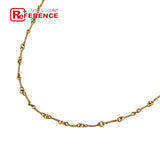 Chrome Hearts, Gold, 18.0 Inch, Chrome Hearts Jewelry T18 Twist Chain Necklace, 22K Gold, 46.5cm, Gold