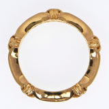 Chrome Hearts, Yellow Gold, Size 15, Chrome Hearts Jewelry Plus & Bone Diamond Ring, 22K Yellow Gold / Diamond 5P, 17.7mm, Yellow Gold
