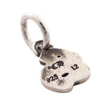 Chrome Hearts, Silver, 0.7cm x 0.6cm, Chrome Hearts Jewelry Alphabet Stack Charm S Pendant Top, 925 Sterling Silver, 7mm x 6mm, Silver