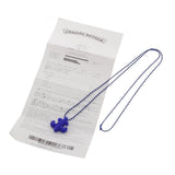 Chrome Hearts, Blue, 76cm, Chrome Hearts Jewelry BS Flare Necklace, Rubber, 29mm x 34mm, Blue