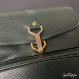 Louis Vuitton Taiga Cassia A4 Backpack, Epicea Dark Green M30174