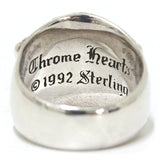 Chrome Hearts, Silver, Size 26, Chrome Hearts Jewelry Keeper Ring, Sterling Silver 925, Size 26, Silver