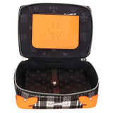 Chrome Hearts, Black x Orange x Silver, 23cm x 16cm x 7cm, Chrome Hearts Jewelry Case, Calf Hair Leather, 23cm x 16cm x 7cm, Black x Orange x Silver