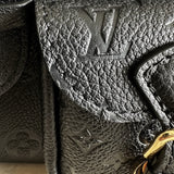 LOUIS VUITTON Backpack Daypack Backpack Monogram Empreinte Leather Noir Black M47072 - Vintage