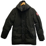 Canada Goose 3438JM, Black, Size S, Down Jacket, Polyester, Size S, Black