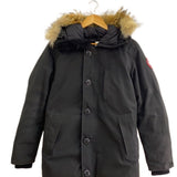 Canada Goose 3438JM, Black, Size S, Down Jacket, Polyester, Size S, Black
