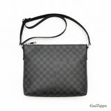 LOUIS VUITTON Damier Graphite Mick PM Shoulder Bag - Pre-owned