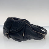 Chrome Hearts, Black, Mini, SNAT PACK MINI Shoulder Bag, Nylon/Leather, Mini, Black