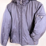 Prada, Navy, Size 10 (140–150cm), Kids' Reversible Down Jacket, 10, Navy