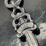 Chrome Hearts, Chrome Hearts Jewelry Dagger Charm Pendant Top, Sterling Silver 925