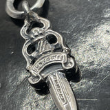 Chrome Hearts, Chrome Hearts Jewelry Dagger Charm Pendant Top, Sterling Silver 925