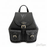 LOUIS VUITTON Backpack Daypack Backpack Monogram Empreinte Leather Noir Black M47072 - Vintage