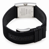 Gucci 4900L Women's Square Face Watch - Stainless Steel & Leather