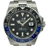 ROLEX 126710BLNR GMT-Master II pour homme avec bracelet Jubilee, acier inoxydable, noire [Used]
