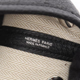 Hermes Neo Garden 23 Ecru Gold Toile H med sølvfarvede metaldele, håndtaske