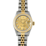 Rolex Datejust Women's Watch 69173G, Stainless Steel & 18K Gold, Automatic, 10 Diamonds