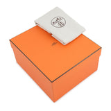 Hermes Neo Garden 23 Ecru Gold Toile H med sølvfarvede metaldele, håndtaske