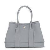 Hermes Neo Garden 23 Ecru Gold Toile H med sølvfarvede metaldele, håndtaske