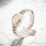 Vintage Rolex Datejust 179171G Pink Computer Dial Diamond Ladies Watch