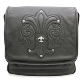 Chrome Hearts, Black, Mail Bag / Shoulder Bag with BS Flare Decoration, Black