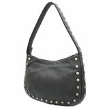 Chrome Hearts, Black, One-Shoulder / Semi-Shoulder Bag / Pouch with 92 Star Balls, Black