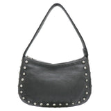Chrome Hearts, Black, One-Shoulder / Semi-Shoulder Bag / Pouch with 92 Star Balls, Black
