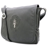 Chrome Hearts, Black, Mail Bag / Shoulder Bag with Large Dagger, Black