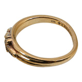 Chrome Hearts, Gold, 2.6cm x 2.6cm x 0.5cm, Chrome Hearts Jewelry Baby Classic Dagger Ring PD Diamond Ring, 22K Gold, 2.6cm x 2.6cm x 0.5cm, Gold
