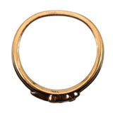 Chrome Hearts, Gold, 2.6cm x 2.6cm x 0.5cm, Chrome Hearts Jewelry Baby Classic Dagger Ring PD Diamond Ring, 22K Gold, 2.6cm x 2.6cm x 0.5cm, Gold