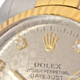 Vintage Rolex Datejust 16013G 10P Diamond Two-Tone R-Serial Men’s Watch  36mm