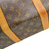 LOUIS VUITTON Monogram Keepall Bandoulière 55 M41414 Travel Boston Bag with Shoulder Strap - Pre-owned