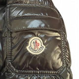 MONCLER ROD, Shiny Black, Size 1, Coyote Fur Jacket, Size 1, Shiny Black
