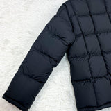 Prada Sport, Black, Size 48 (XL), Men's Quilted Hooded Down Jacket, Nylon, 48, Black