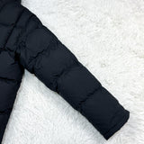 Prada Sport, Black, Size 48 (XL), Men's Quilted Hooded Down Jacket, Nylon, 48, Black